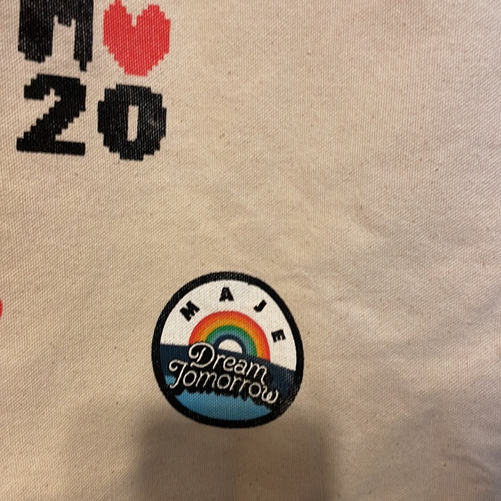 Maje Paris Canvas bag - Picture 4 of 6